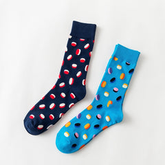 Men Novelty Happy Cotton Colorful Socs