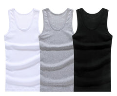 3Pcs/lot Man's Cotton Solid Seamless Underwear