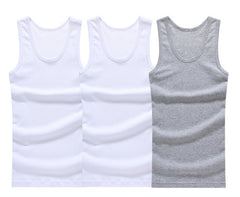3Pcs/lot Man's Cotton Solid Seamless Underwear