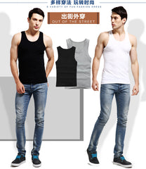 3Pcs/lot Man's Cotton Solid Seamless Underwear