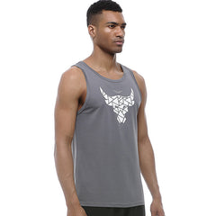 Fitness Men Tank Tops Summer Solid
