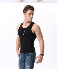 men's tank top vest Summer Cotton