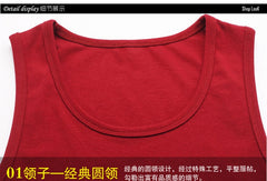 men's tank top vest Summer Cotton
