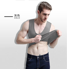 No Trace Men Vest Tank Tops Underwear Mens