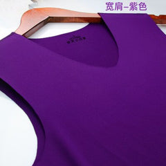 No Trace Men Vest Tank Tops Underwear Mens