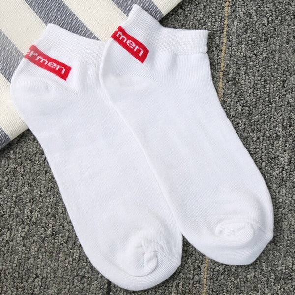 1Pair Unisex Comfortable Stripe Cotton Sock Slippers