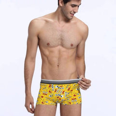 Man Boxers Homme Fashion Silk Underwear
