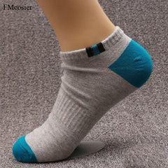 5 Pairs Men's Summer Plus Size cotton Short Socks for Man