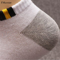 5 Pairs Men's Summer Plus Size cotton Short Socks for Man