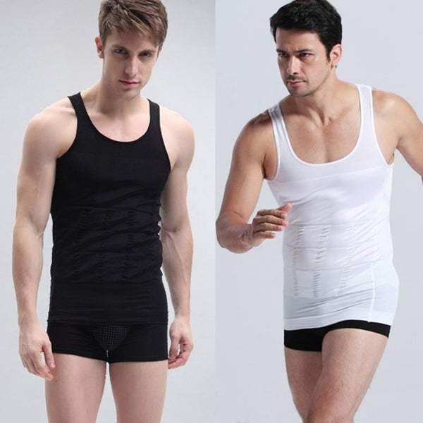 Men's Slimming Vest Shirt Slim Body