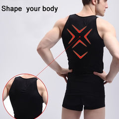 Men's Slimming Vest Shirt Slim Body