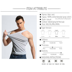 TFETTER Men's Underwear Cotton Tank Top