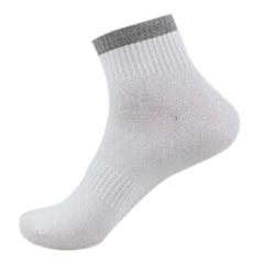 1Pair Mens Non Elastic 100% Pure Cotton Socks Comfort
