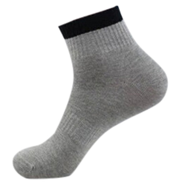 1Pair Mens Non Elastic 100% Pure Cotton Socks Comfort