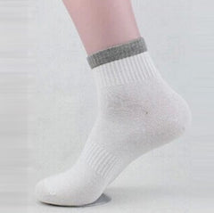 1Pair Mens Non Elastic 100% Pure Cotton Socks Comfort