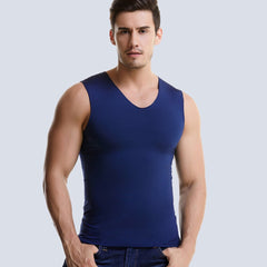 Men Thermal Undershirt Autumn Winter Warm Vest Comfortable