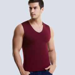 Men Thermal Undershirt Autumn Winter Warm Vest Comfortable