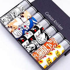 Man Boxers Homme Fashion Silk Underwear