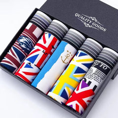 Man Boxers Homme Fashion Silk Underwear