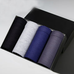 4pcs/lot Sexy Men Boxer Male Underwear