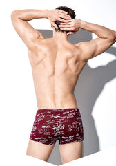 4pcs/lot Sexy Men Boxer Male Underwear