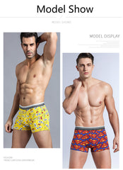 Man Boxers Homme Fashion Silk Underwear
