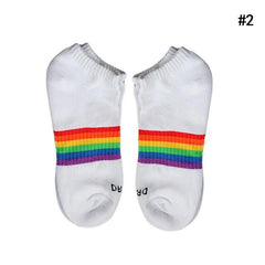 Street Sock Man Stripe Cotton High Soc E6T4