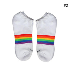 Street Sock Man Stripe Cotton High Soc E6T4