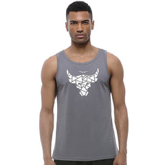Fitness Men Tank Tops Summer Solid
