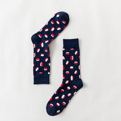 Men Novelty Happy Cotton Colorful Socs