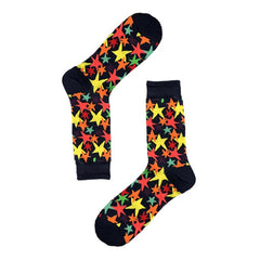Men Novelty Happy Cotton Colorful Socs