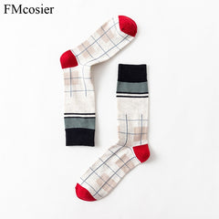 5 Pairs Mens Fashion Cotton Funny Happy