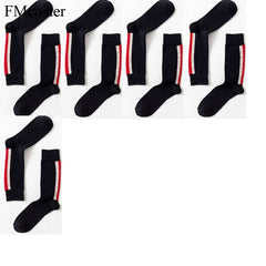 5 Pairs Mens Fashion Cotton Funny Happy