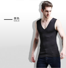 No Trace Men Vest Tank Tops Underwear Mens