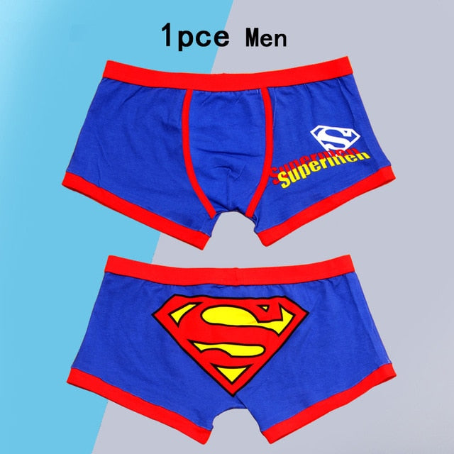 Cartoon Printed Underwear Men Boxer Shorts