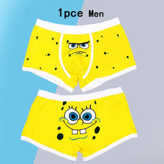 Cartoon Printed Underwear Men Boxer Shorts