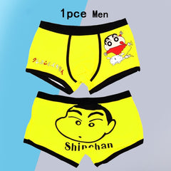 Cartoon Printed Underwear Men Boxer Shorts