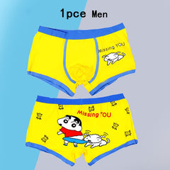 Cartoon Printed Underwear Men Boxer Shorts