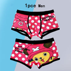 Cartoon Printed Underwear Men Boxer Shorts