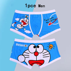 Cartoon Printed Underwear Men Boxer Shorts