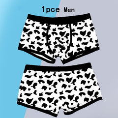 Cartoon Printed Underwear Men Boxer Shorts