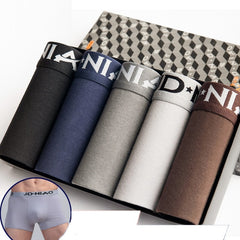 5Pcs/lot Men Underwear Cotton Boxer