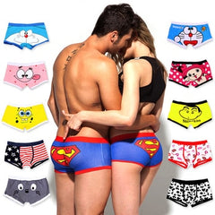 Cartoon Printed Underwear Men Boxer Shorts